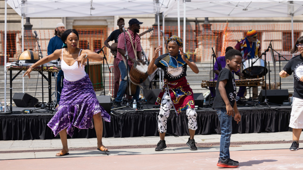 Out to Lunch Festival and Farmer's Market features live music and performances